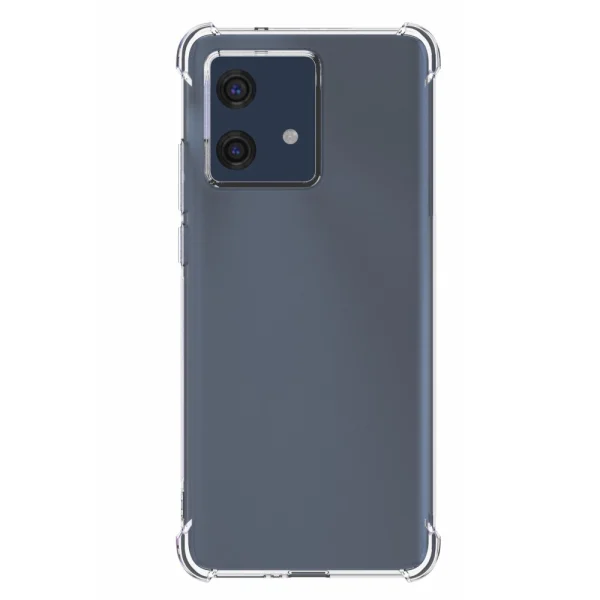 Anti-drop silicone case for Motorola Edge 40 Neo 5G, Transparent 2
