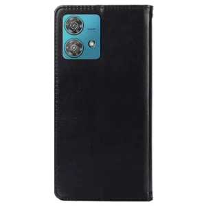 Калъф тефтер Wallet за Motorola Edge 40 Neo 5G, Черен 6