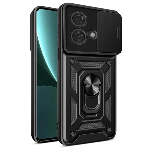 Удароустойчив калъф Slide Camera за Motorola Edge 40 Neo 5G, Черен 1