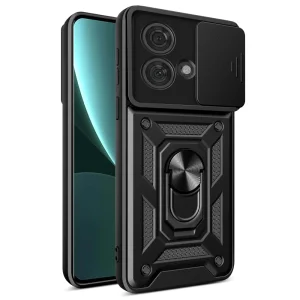 Удароустойчив калъф Slide Camera за Motorola Edge 40 Neo 5G, Черен