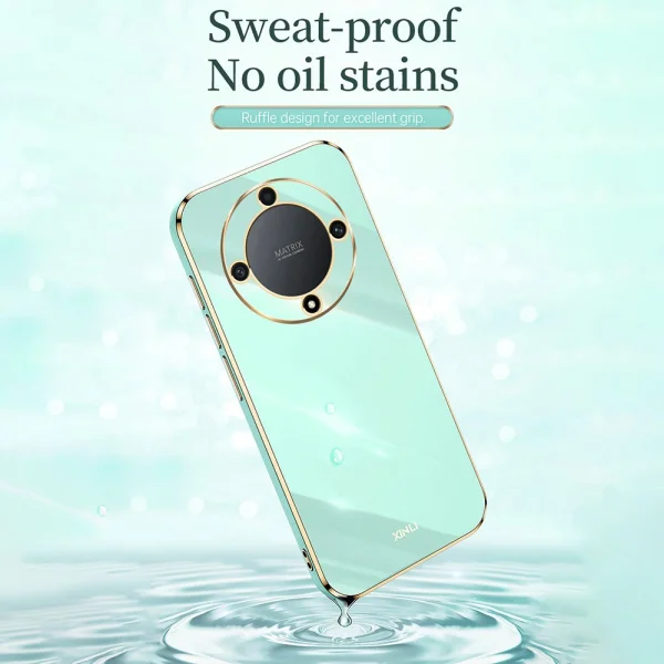 Силиконов калъф XINLI за Honor Magic 5 Lite 5G, Тюркоаз 4