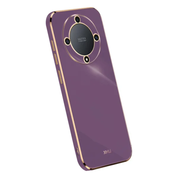 Силиконов калъф XINLI за Honor Magic 5 Lite 5G, Лилав 2