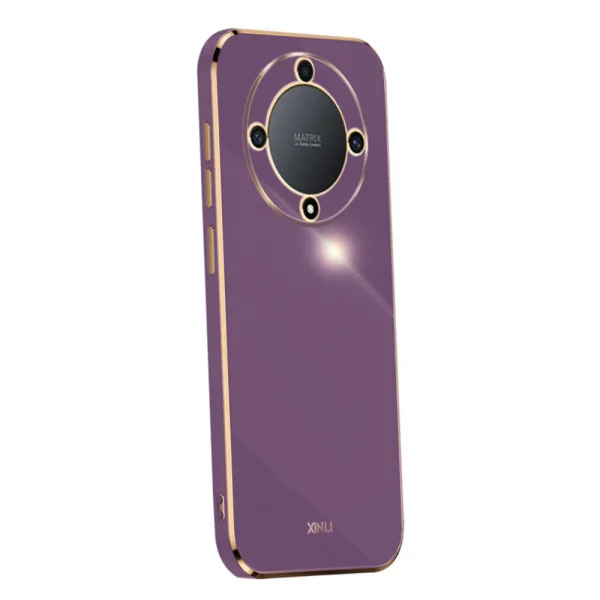 Силиконов калъф XINLI за Honor Magic 5 Lite 5G, Лилав 1