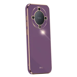 Силиконов калъф XINLI за Honor Magic 5 Lite 5G, Лилав