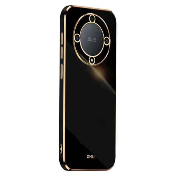 XINLI Silicone Case for Honor Magic 5 Lite 5G, Black 1