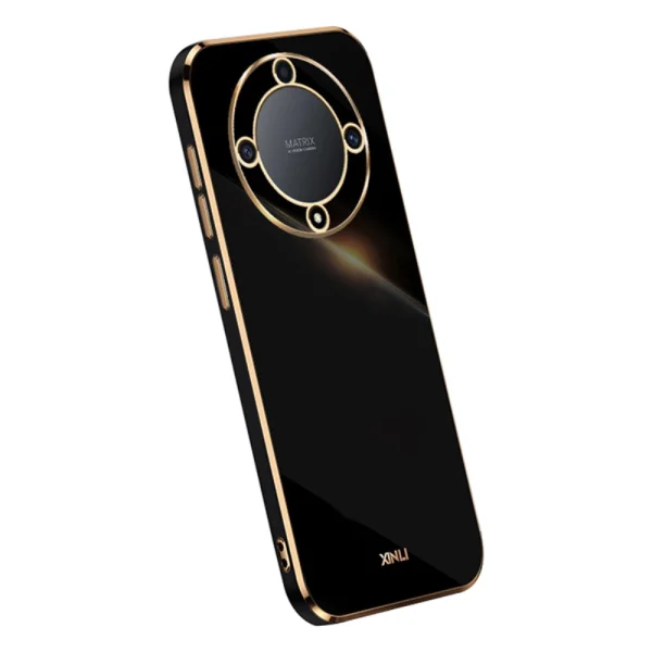 XINLI Silicone Case for Honor Magic 5 Lite 5G, Black 2