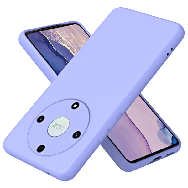 Удароустойчив калъф Silicone Lite за Honor Magic 5 Lite 5G, Лилав 2