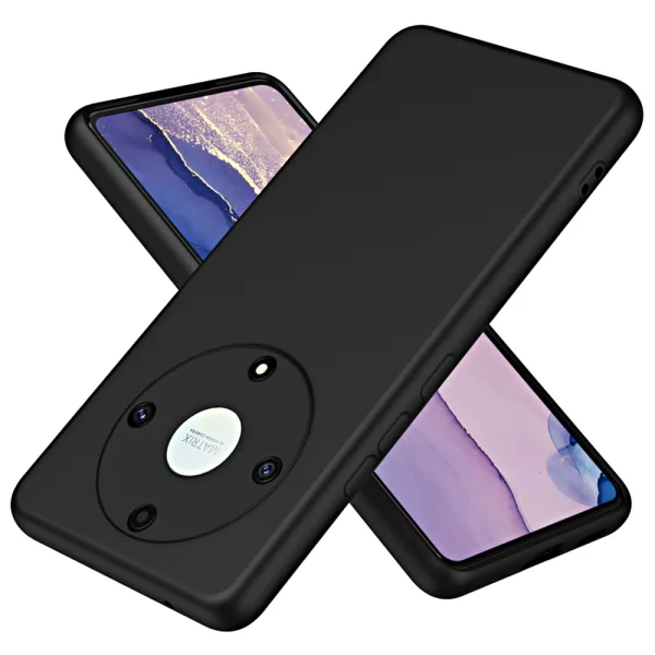 Удароустойчив калъф Silicone Lite за Honor Magic 5 Lite 5G, Черен 2