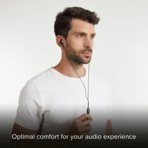 Слушалки с микрофон SBS MIX 10, Jack 3.5mm, Черен 4