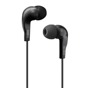 Слушалки с микрофон SBS MIX 10, Jack 3.5mm, Черен