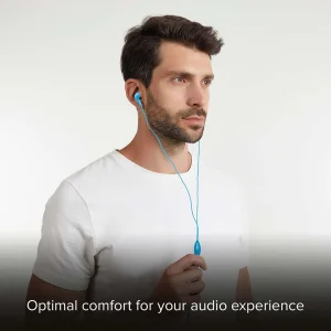 Слушалки с микрофон SBS MIX 10, Jack 3.5mm, Син 4