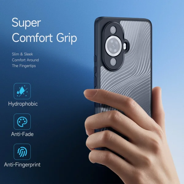 Удароустойчив калъф DUX DUCIS Aimo за Huawei nova 11 Pro / nova 11 Ultra, Черен 3