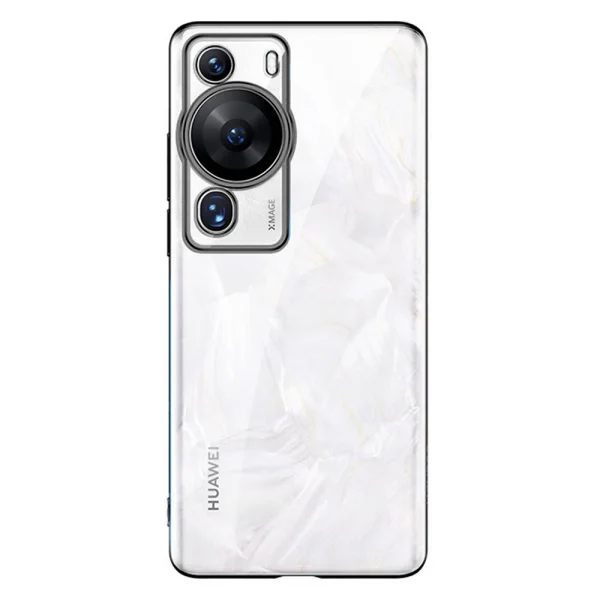 SULADA Silicone Case for Huawei P60/ P60 Pro, black-transparent 2