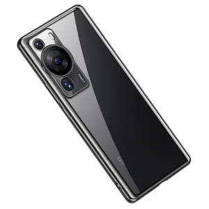 SULADA Silicone Case for Huawei P60/ P60 Pro, black-transparent 4