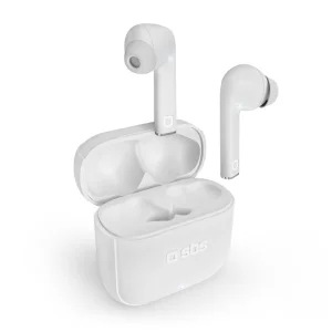 Безжични слушалки SBS BEAT FREE, BLUETOOTH TWS, Бял