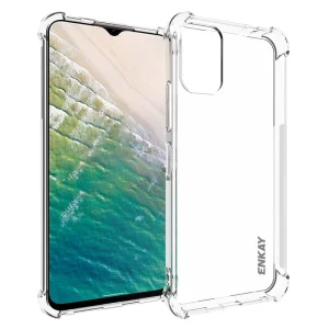 Силиконов калъф ENKAY Anti-Drop за Nokia C32, Прозрачен