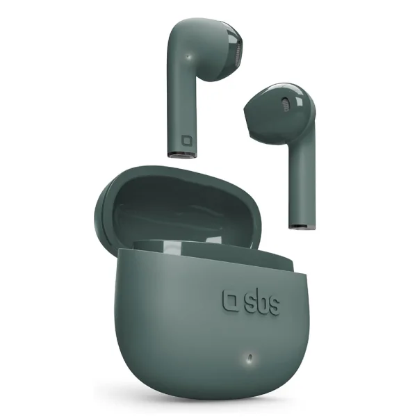 Headphones with microphone SBS ONE COLOR, BLUETOOTH TWS, Green 1