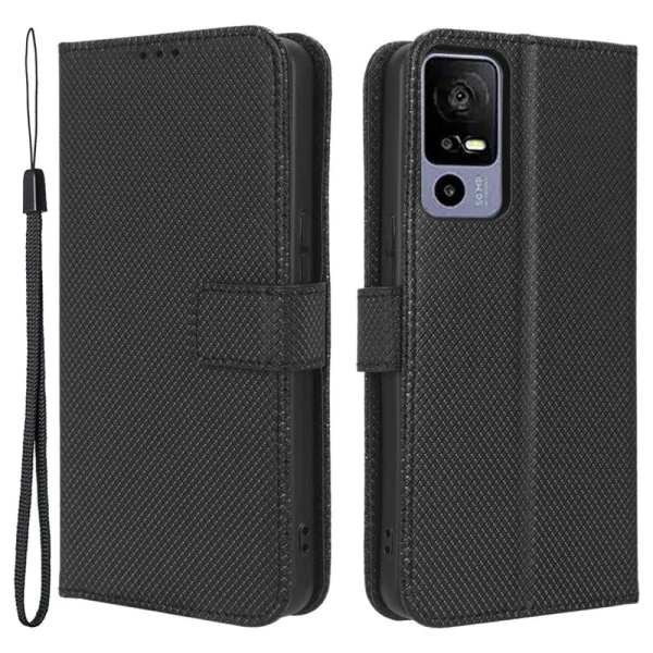 Smart Book case for TCL 40R, Black 1