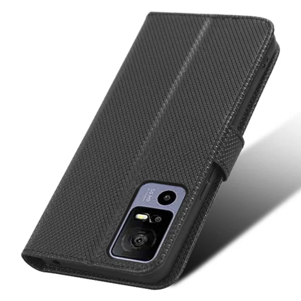 Smart Book case for TCL 40R, Black 4