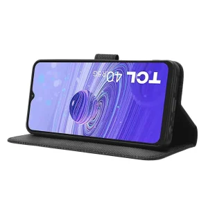 Smart Book case for TCL 40R, Black 3