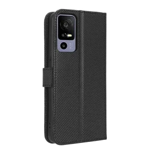Smart Book case for TCL 40R, Black 5