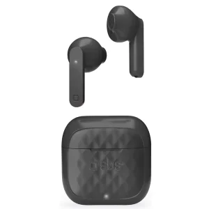 Безжични слушалки SBS AIR FREE, BLUETOOTH TWS, Черен