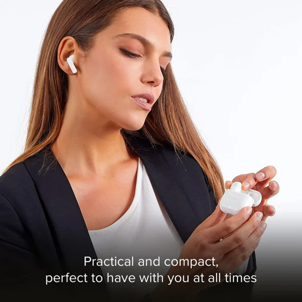 Слушалки с микрофон SBS AIR FREE, BLUETOOTH TWS, Бял 5