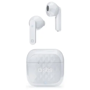 Слушалки с микрофон SBS AIR FREE, BLUETOOTH TWS, Бял