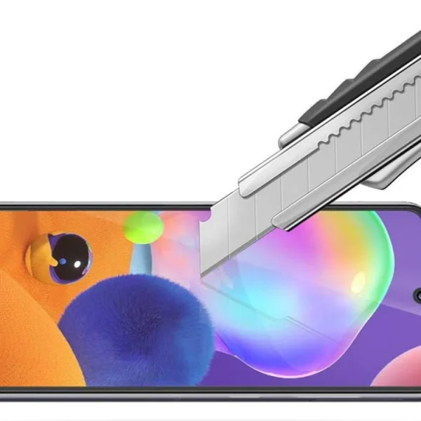 Стъклен Протектор 5D Full Glue за Samsung Galaxy A31, Черен 2