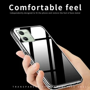 MOFI Silicone Case for Motorola Moto G84 5G, Transparent 4