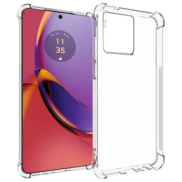Силиконов калъф Anti-drop за Motorola Moto G84 5G, Прозрачен 1