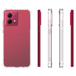 Силиконов калъф Anti-drop за Motorola Moto G84 5G, Прозрачен 5