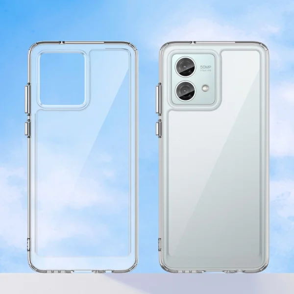 Удароустойчив калъф Acrylic за Motorora Moto G84 5G, Прозрачен 2
