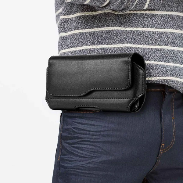 Horizontal Holster Case 16.5 x 9 x 3cm, Size XL, Black 2