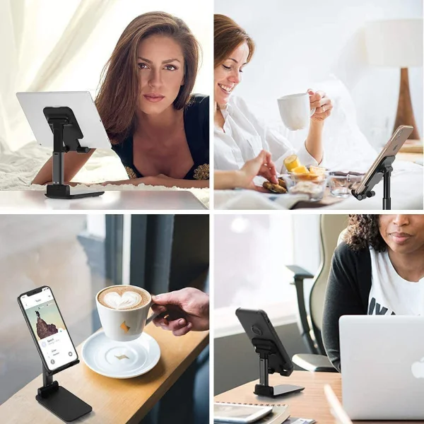 Stand for Phone and Tablet Universal T9, Black 3