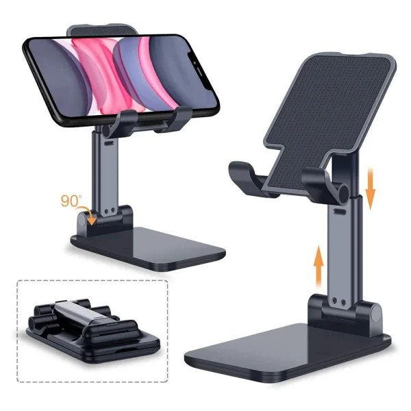 Stand for Phone and Tablet Universal T9, Black 2