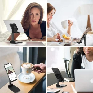 Stand for Phone and Tablet Universal T9, Black 3