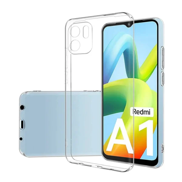 Silicone case for Xiaomi Redmi A1 / A2, 2 mm, Transparent 1