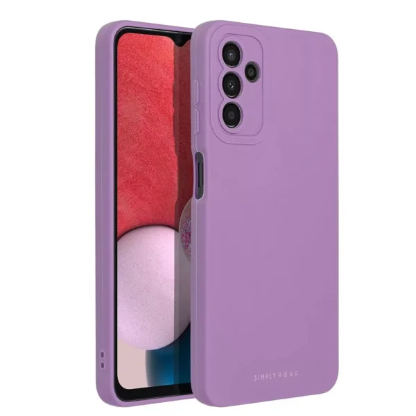 Силиконов калъф Roar Luna за Samsung Galaxy A14 5G, Лилав 1