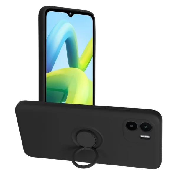 Силиконов калъф Silicone Ring за Xiaomi Redmi A1 / A2, Черен 3