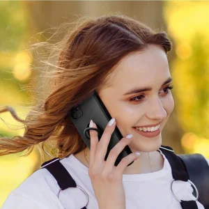 Силиконов калъф Silicone Ring за Xiaomi Redmi A1 / A2, Черен 4
