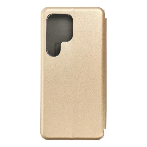 Калъф Тефтер ELEGANCE за Samsung Galaxy S24 Ultra, Златист 2