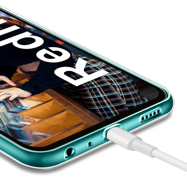 Silicone case for Xiaomi Redmi 9, 0.5mm, Transparent 5