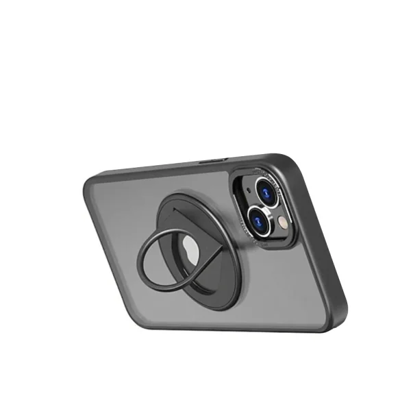 Удароустойчив калъф Techsuit MagSF Ghost Holder за iPhone 15 Plus, Черен 2