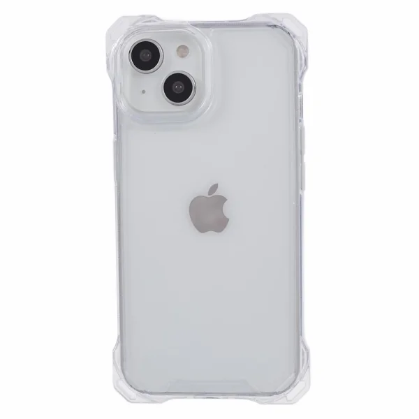 Shockproof case Acrylic for iPhone 15 Plus, Transparent 3