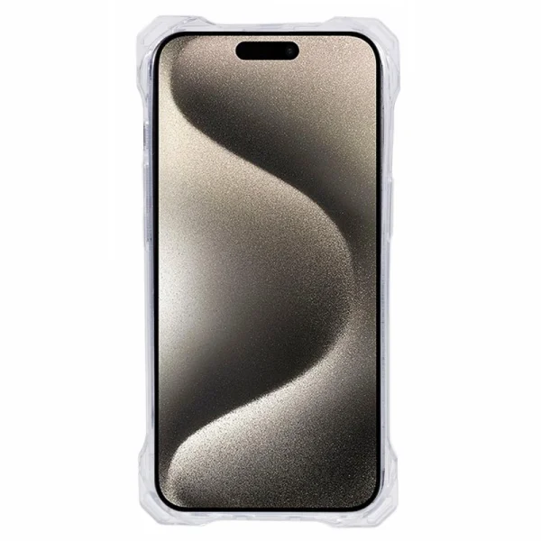 Shockproof case Acrylic for iPhone 15 Plus, Transparent 2