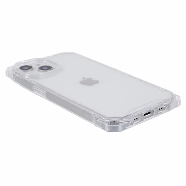 Shockproof case Acrylic for iPhone 15 Plus, Transparent 5