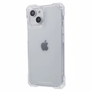 Удароустойчив калъф Acrylic за iPhone 15 Plus, Прозрачен
