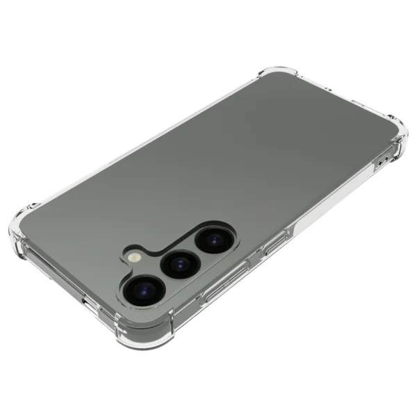Silicone case Anti-drop for Samsung Galaxy S24, Transparent 3