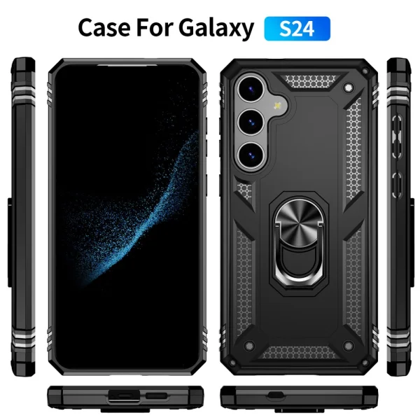 Калъф за Sansung Galaxy S24 Plus, Черен 3